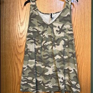 Glitzy Girlz Camo tank